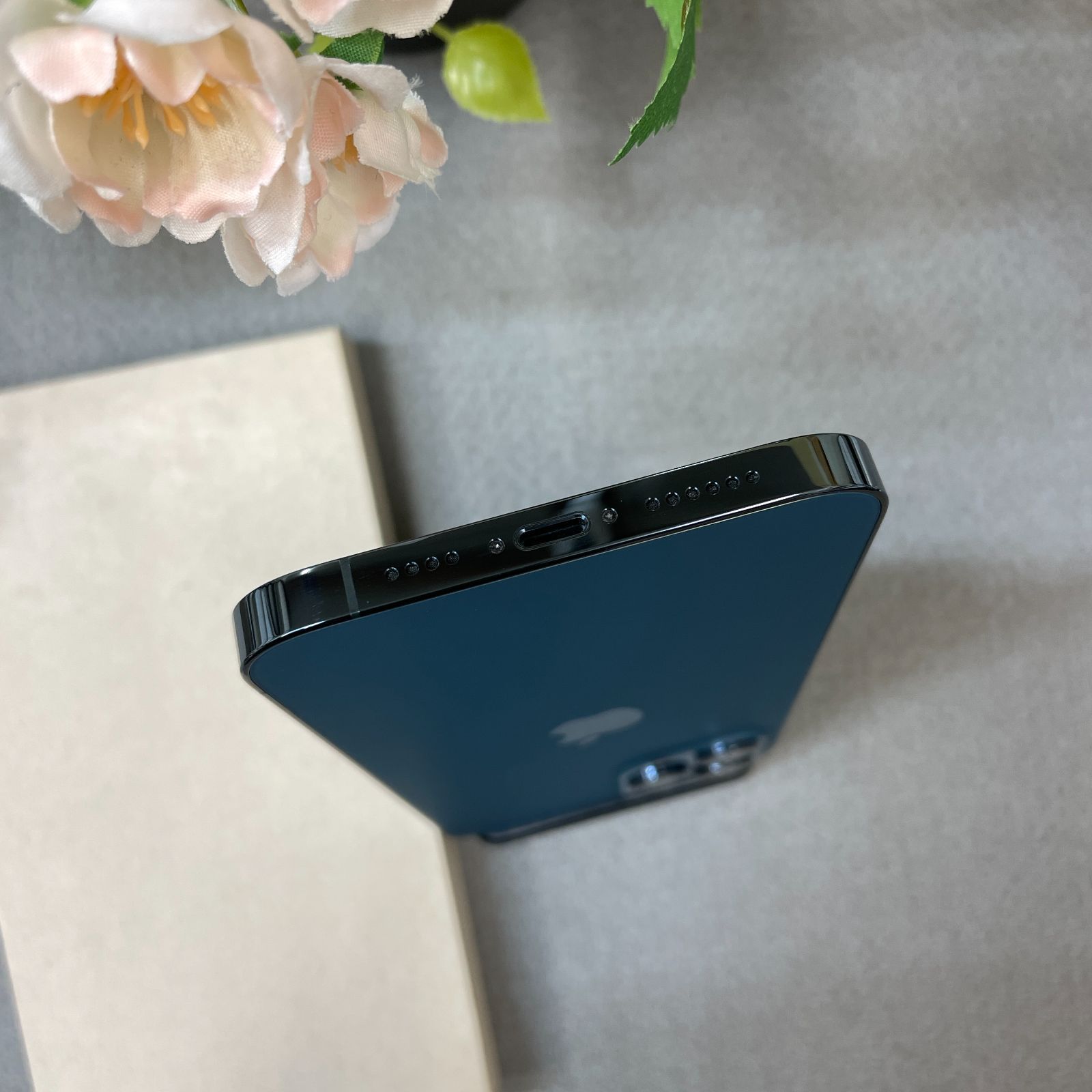 iPhone 12 Pro Max 128GB パシフィックブルー SIMフリー - メルカリ