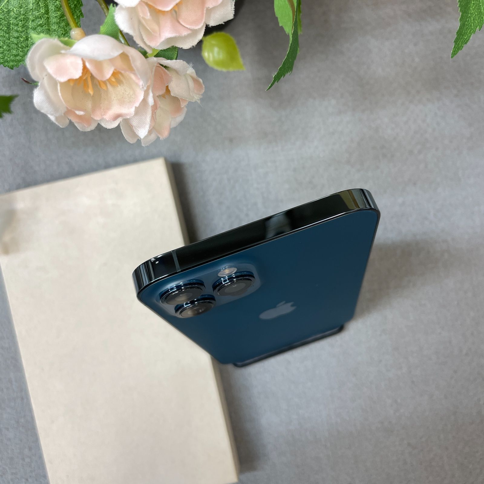 iPhone 12 Pro Max 128GB パシフィックブルー SIMフリー - メルカリ
