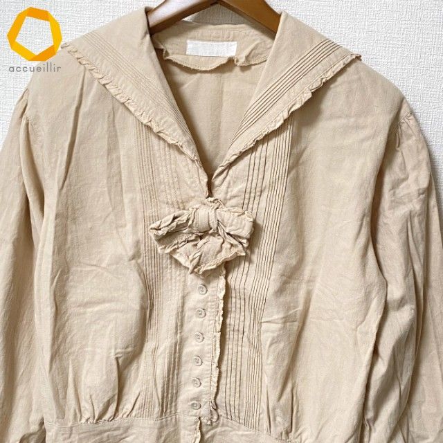 axc ピンクハウス PINKHOUSE シャツ・ブラウス ベージュ セーラー