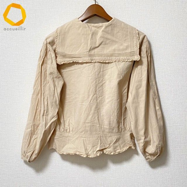 axc ピンクハウス PINKHOUSE シャツ・ブラウス ベージュ セーラー