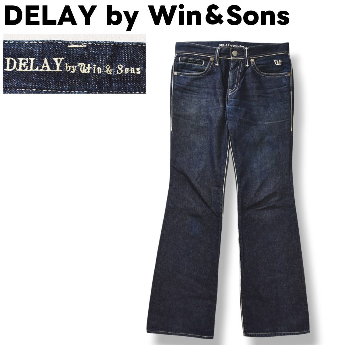 日本製 ディレイ バイ ウィンアンドサンズ DELAY by Win＆Sons フレア 