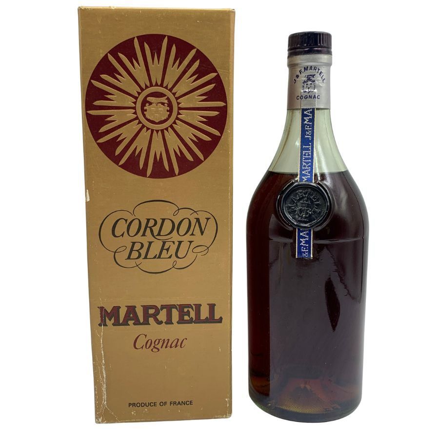 古酒) マーテル コルドンブルー 旧ラベル Martell Bleu Cordon Cognac