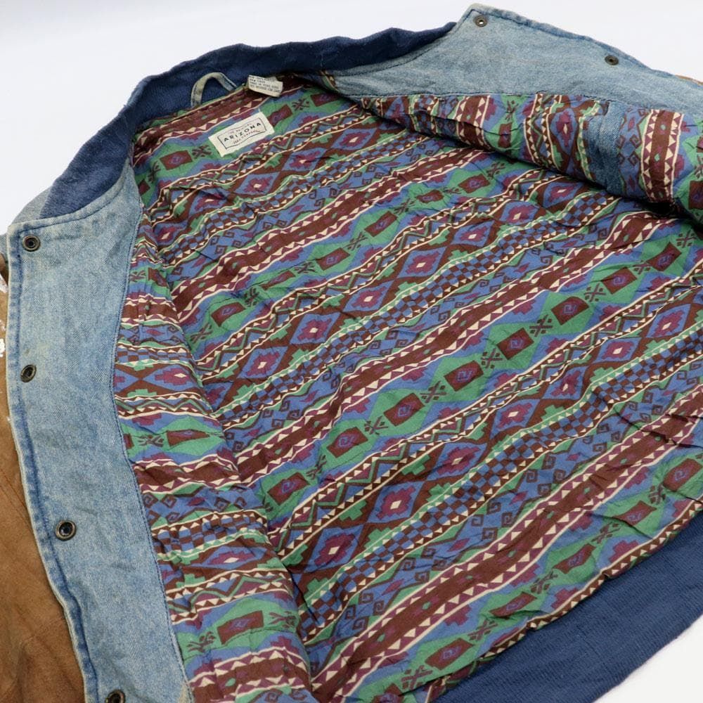 ARIZONA JEAN COMPANY デニムスタジャン ペイントダメージ - メルカリ