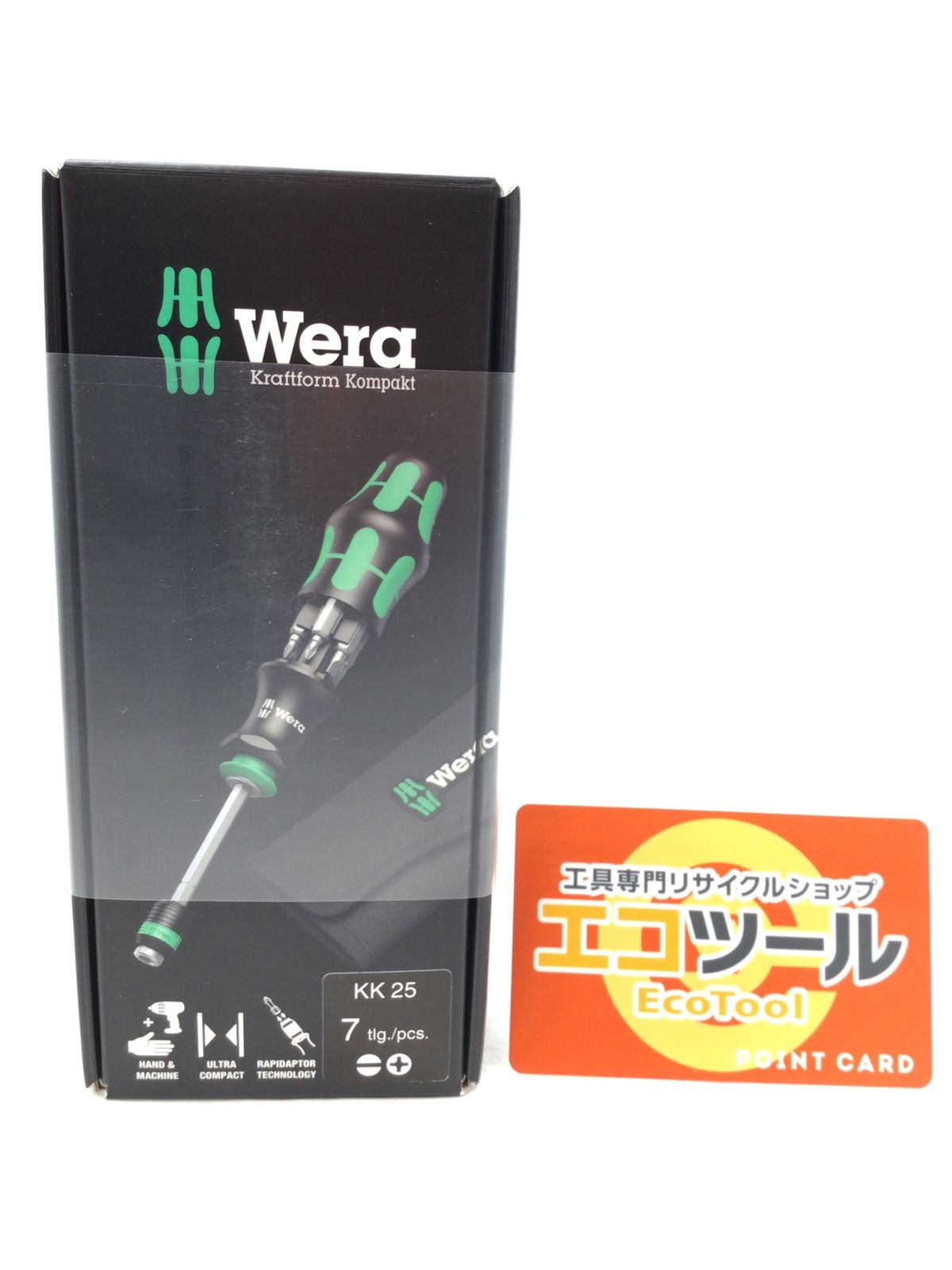 【未使用】Wera/ヴェラ KK25 ☆ クラフトフォームコンパクトドライバービットセット [IT_91XGS][半田][M04]