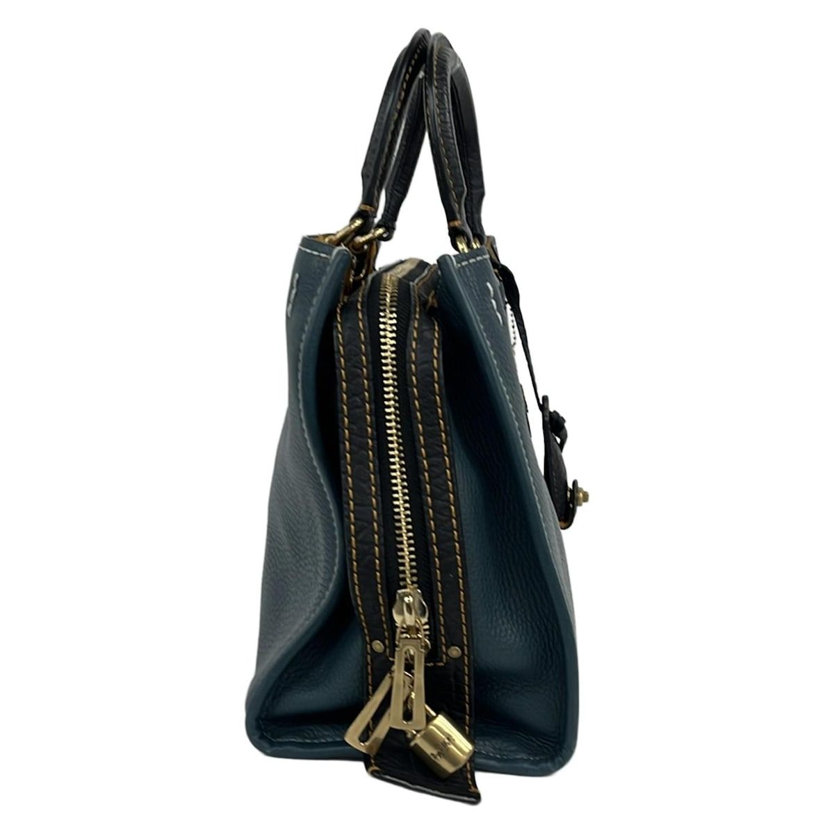 COACH(コーチ) ハンドバッグ ローグ バッグ グラブタン ぺブル レザー 