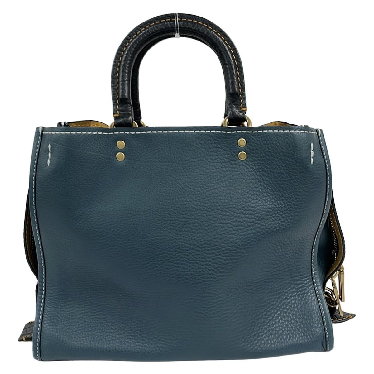 COACH(コーチ) ハンドバッグ ローグ バッグ グラブタン ぺブル レザー 