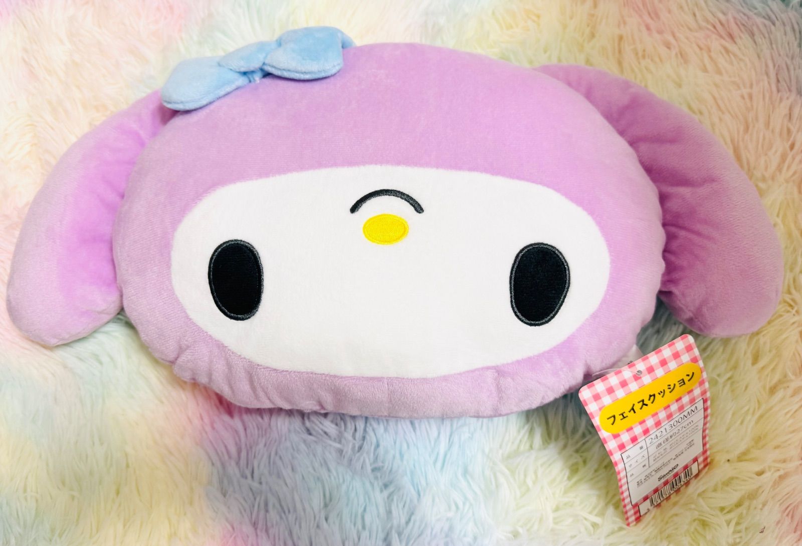 マイメロ マイメロディー フェイスクッション サンリオ 顔逆 エラー品