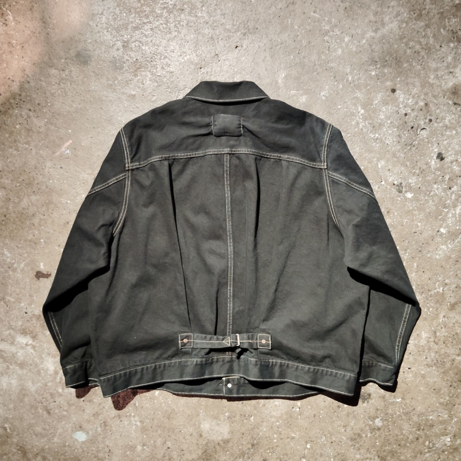 LEVI'S JOURNAL STANDARD別注 タイプ1 トラッカージャケット 後染め