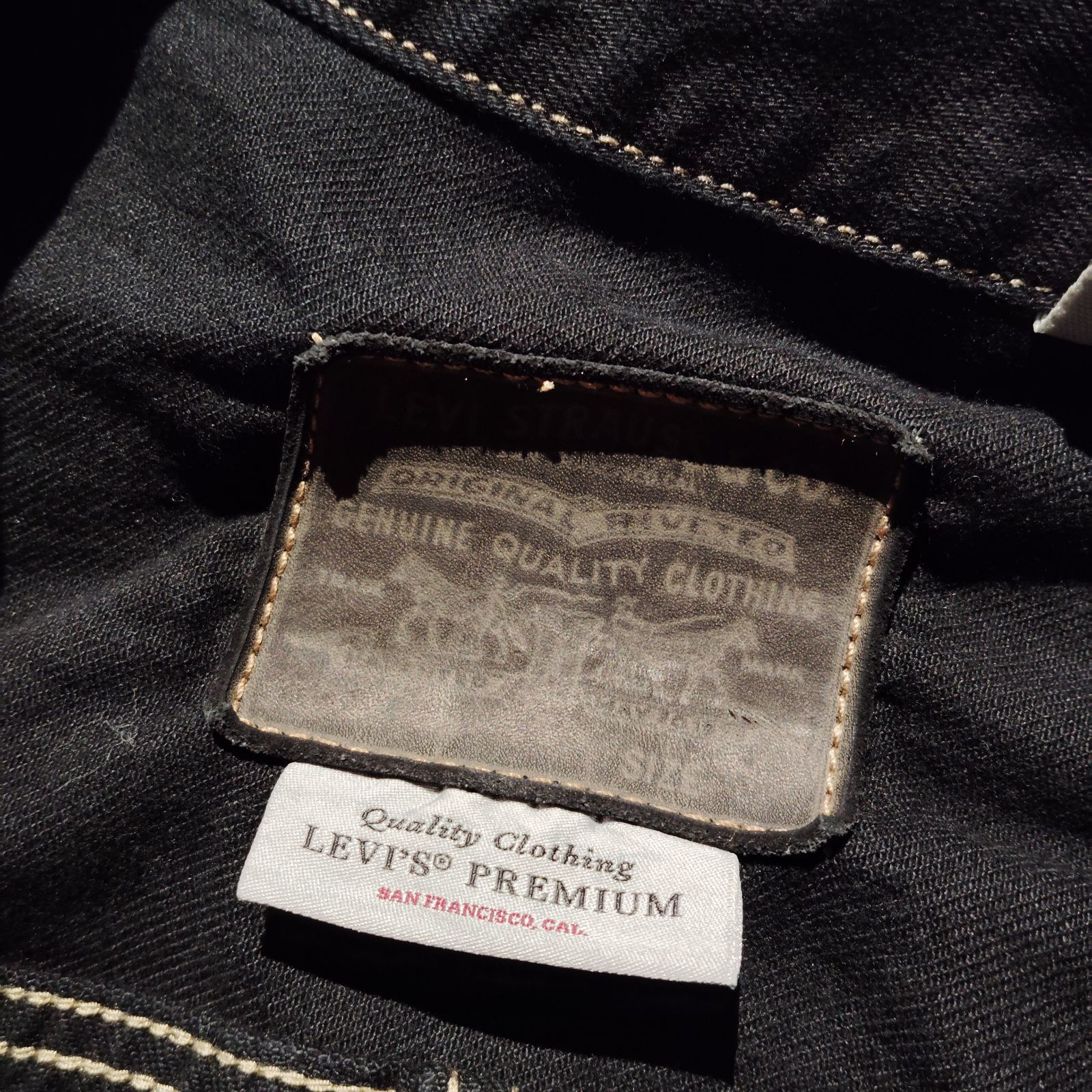 LEVI'S JOURNAL STANDARD別注 タイプ1 トラッカージャケット 後染め