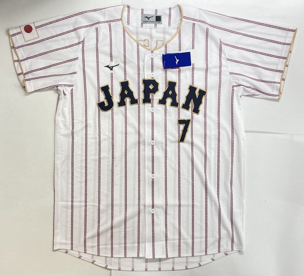 侍ジャパン 2026 WBC 佐藤輝明レプリカユニフォーム(ホーム) タグ付