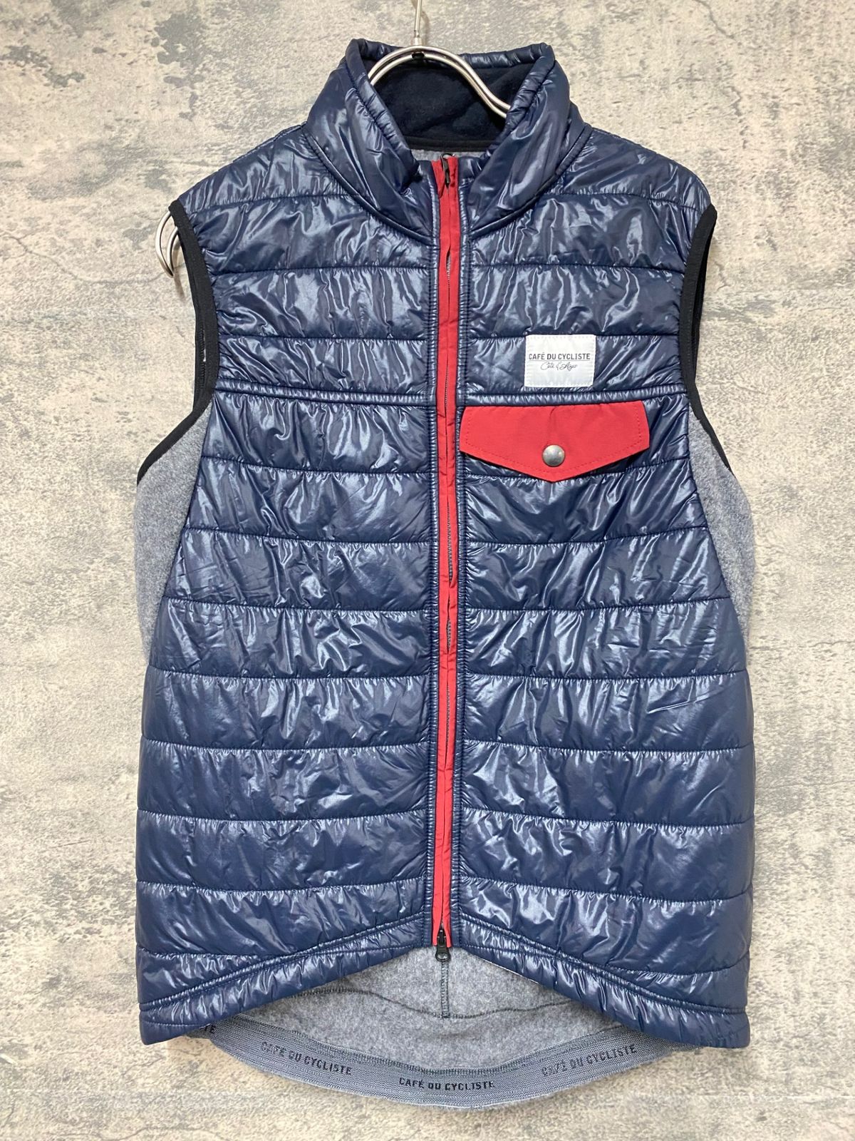 JY615 カフェドシクリステ CAFE DU CYCLISTE Albertine Gilet Men ジレ 