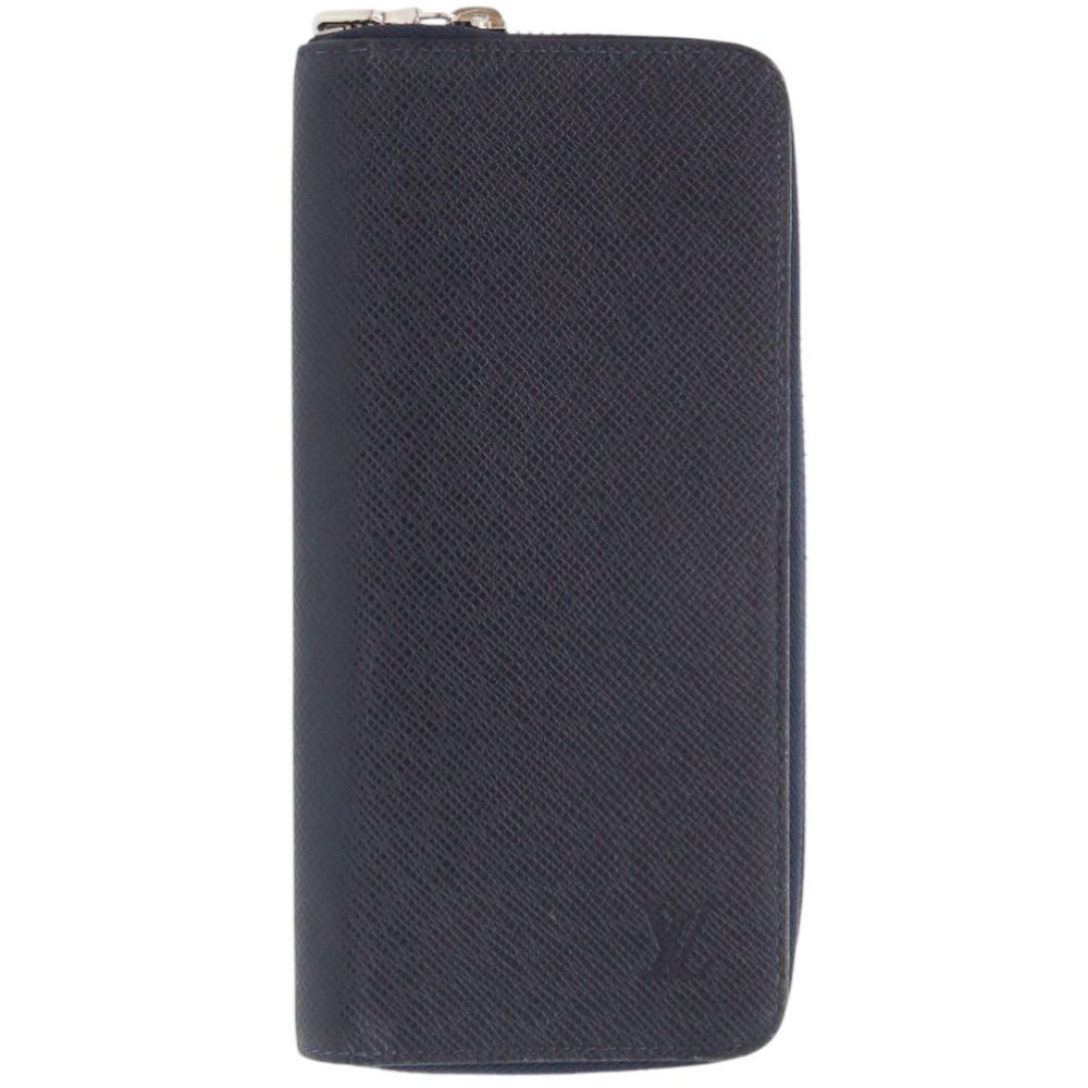 美品 ルイ ヴィトン ジッピーウォレット ヴェルティカル タイガ M30510 ネイビー 長財布 LV 1520【中古】LOUIS VUITTON メンズ 美品 ルイ ヴィトン ジッピーウォレット ヴェルティカル タイガ M30510