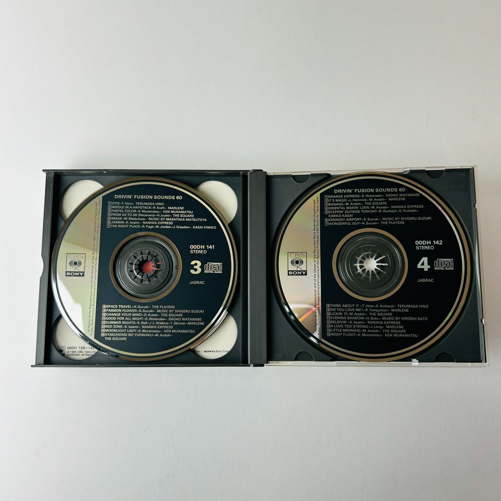 シール帯付]ドライヴィン・フュージョン・サウンズ60（CD4枚組）ザ 