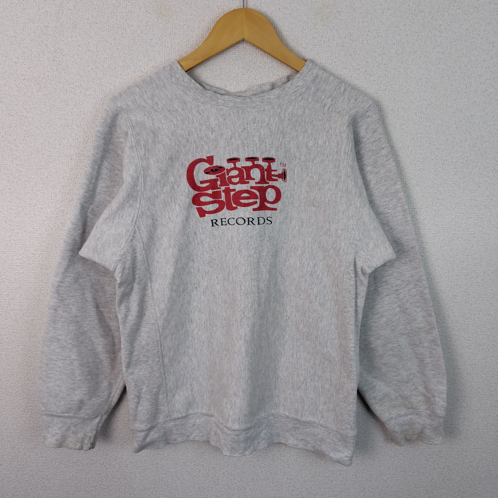 90s US製 GIANT STEP RECORDS ジャイアントステップ スウェット ロゴ 