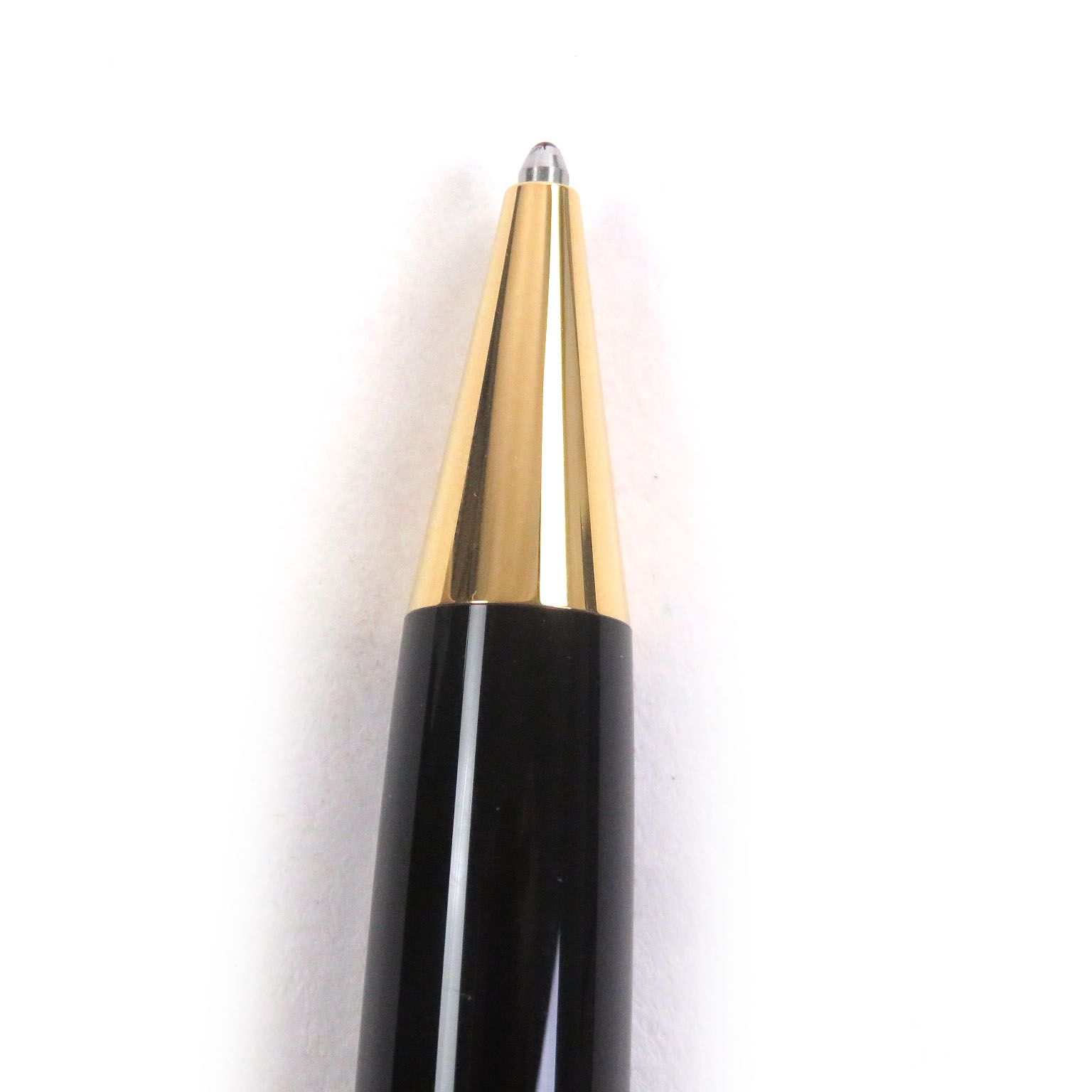 美品□MONTBLANC モンブラン マイスターシュテュック ル・グラン ツイスト式 ボールペン ブラック ゴールド 箱・ケース付き ドイツ製 メンズ 筆記確認済み 極美品□MONTBLANC モンブラン マイスターシュテュック ル・グラン
