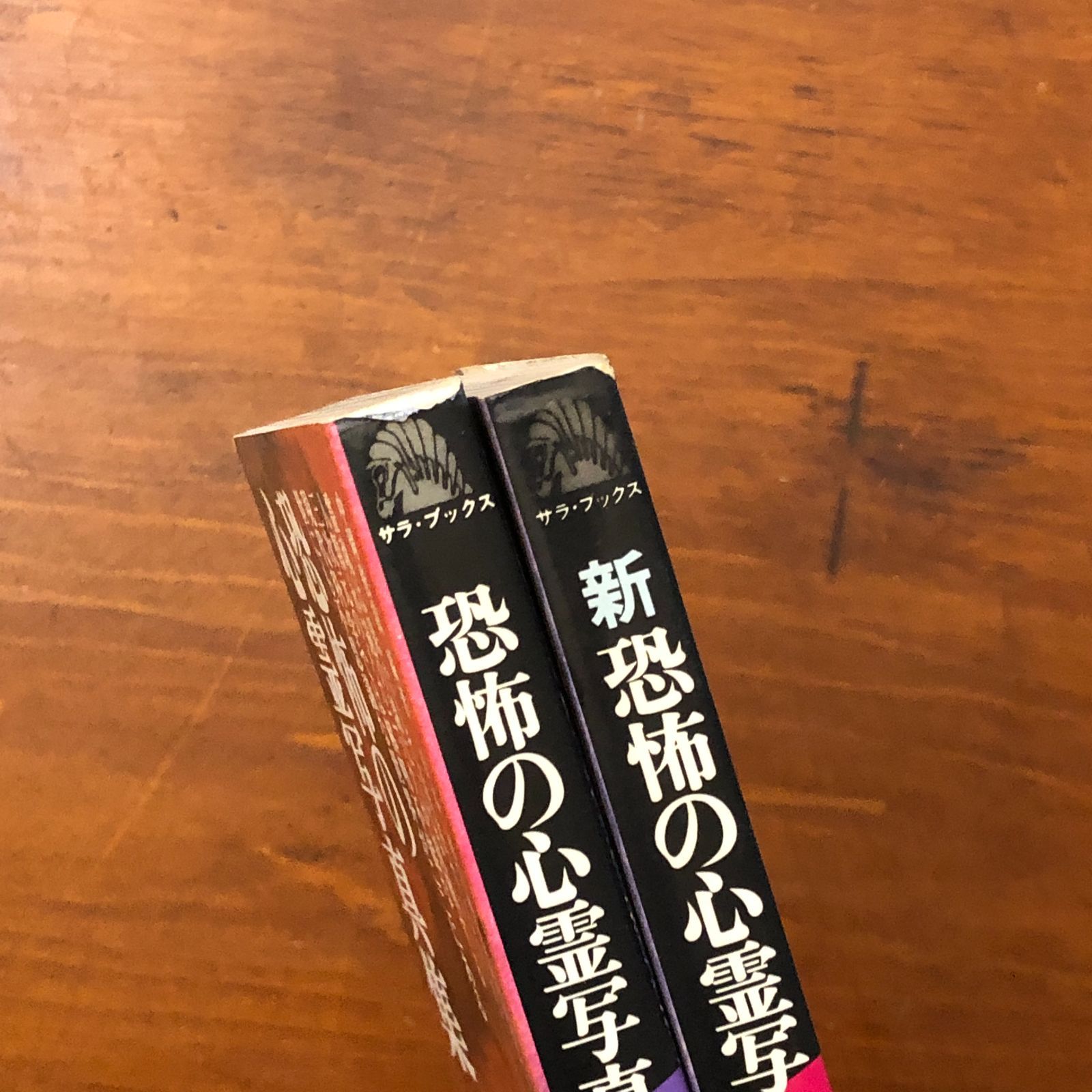 恐怖の心霊写真集/新恐怖の心霊写真集 2冊 サラブレッド・ブックス