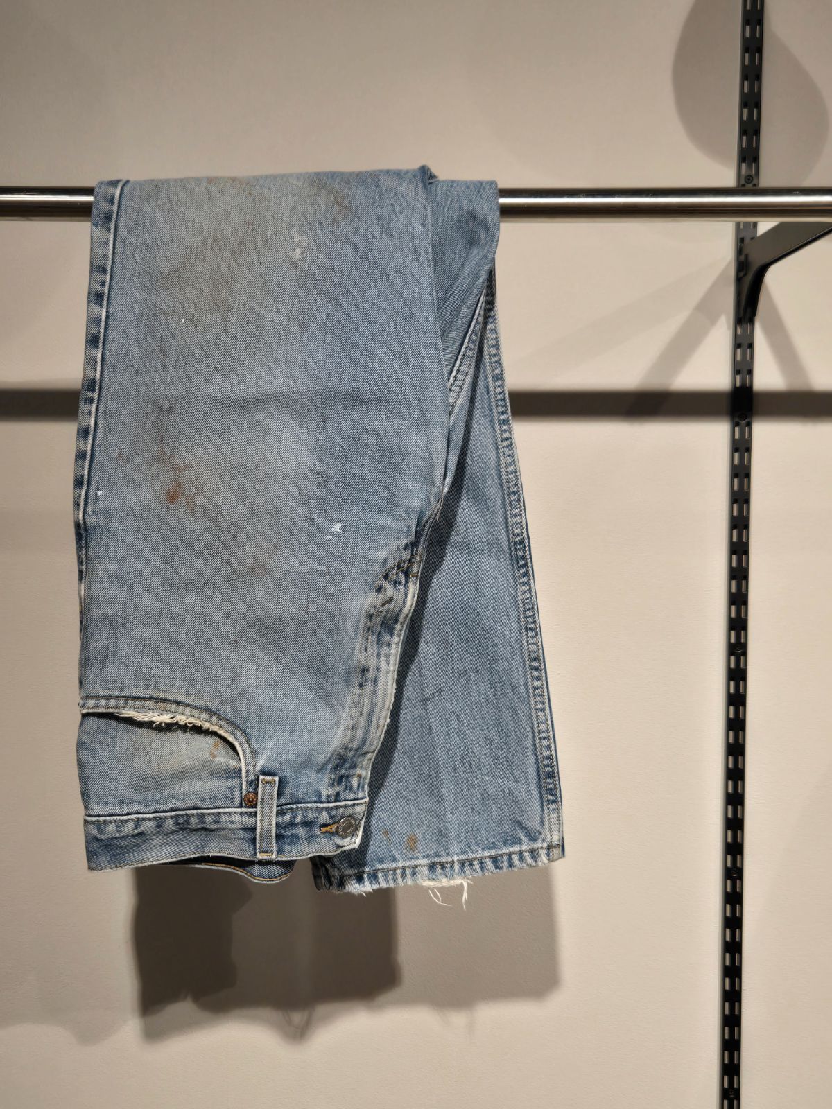 雰囲気抜群/80s】 LEVI'S 【501 66後期 赤耳 デニムパンツ】36×40