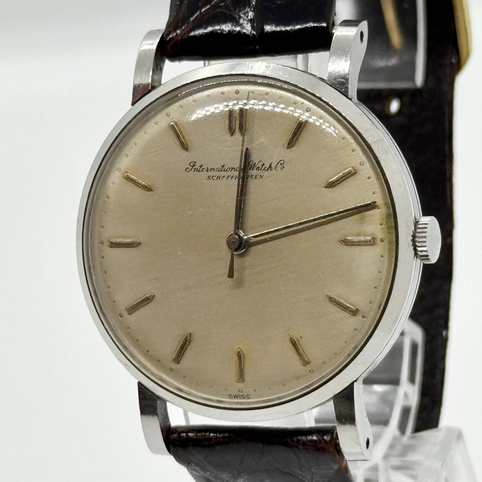 IWC インターナショナルウォッチカンパニー シャフハウゼン ベージュ 