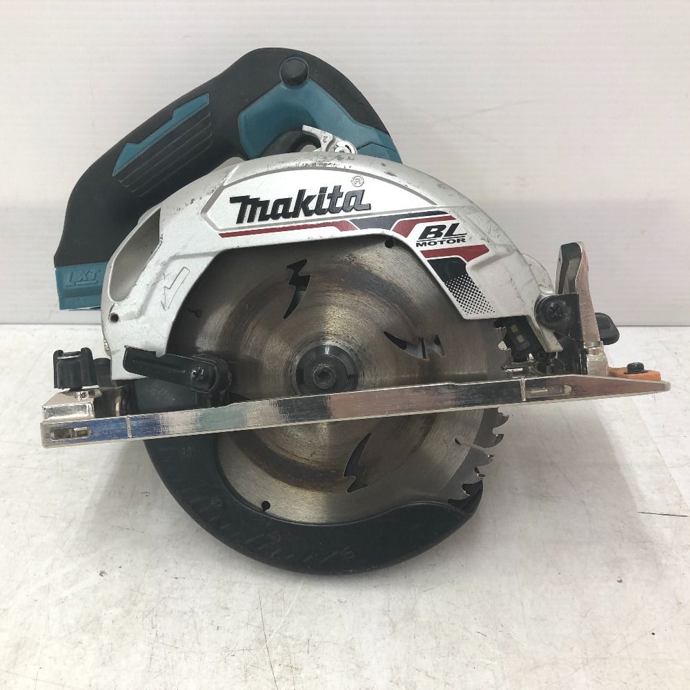 makita マキタ 18V対応 165mm 充電式マルノコ 青 本体のみ HS631D 中古
