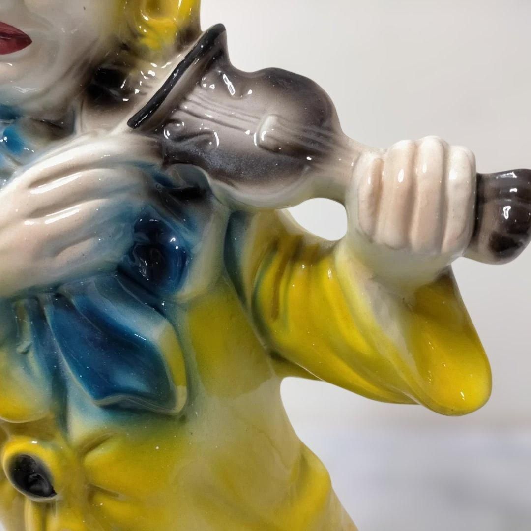 CAPODIMONTE ピエロ陶器人形 ヴァイオリン 置物 260217-9A CAPODIMONTE ピエロ陶器人形 ヴァイオリン 置物 260217-9A - メルカリ