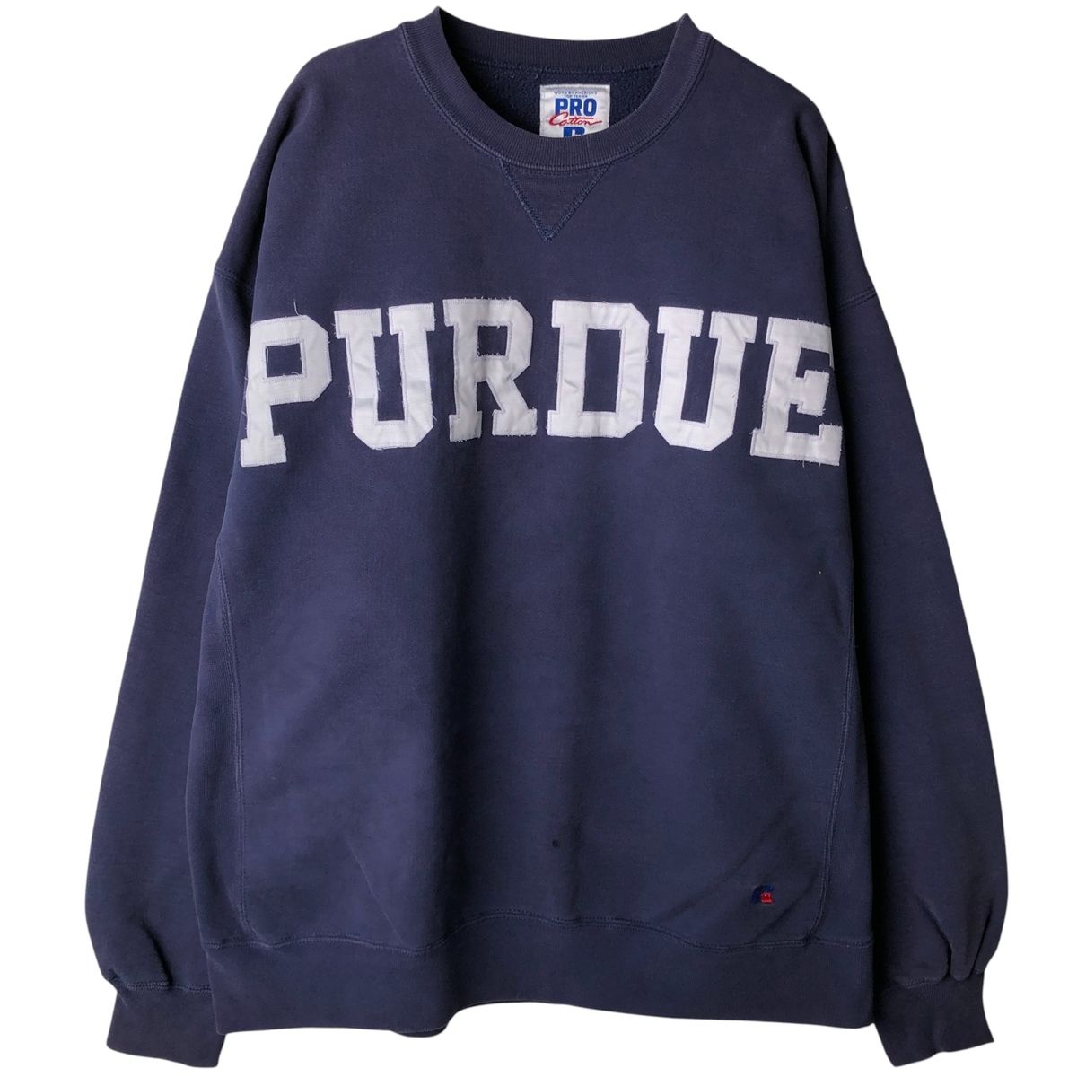 古着 90年代 ラッセル Russell PRO COTTON PURDUE パデュー大学 