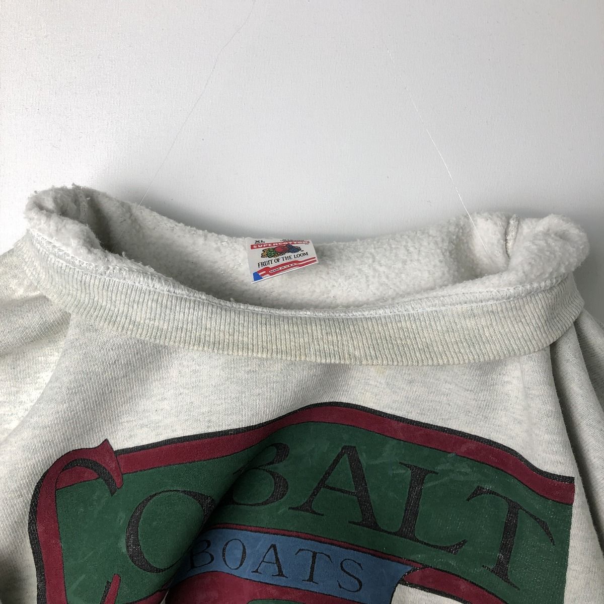 古着 90年代 フルーツオブザルーム FRUIT OF THE LOOM COBALT BOATS