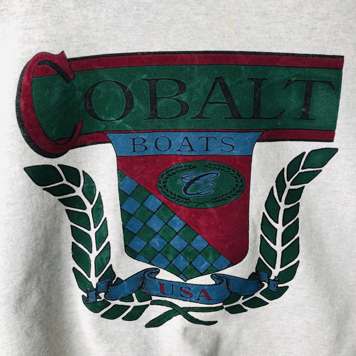 古着 90年代 フルーツオブザルーム FRUIT OF THE LOOM COBALT BOATS