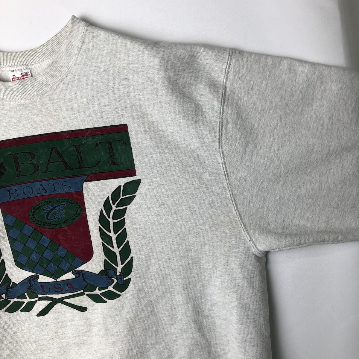 古着 90年代 フルーツオブザルーム FRUIT OF THE LOOM COBALT BOATS