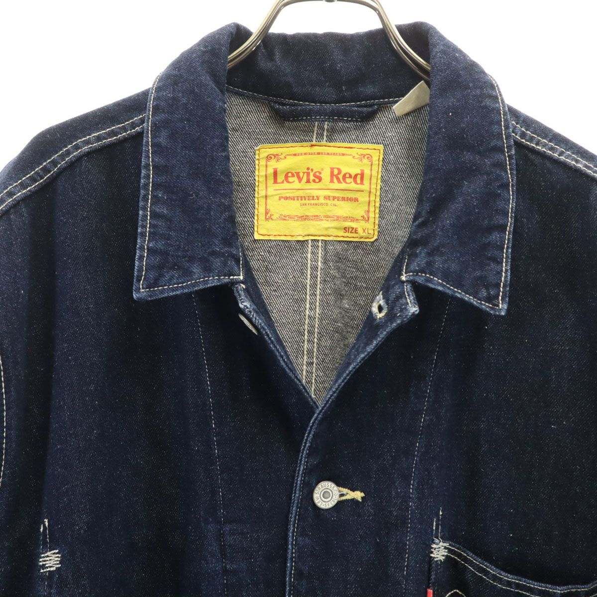 Levi's デニムカバーオール XL Levi's RED リーバイスレッド デニム カバーオール XL インディゴ