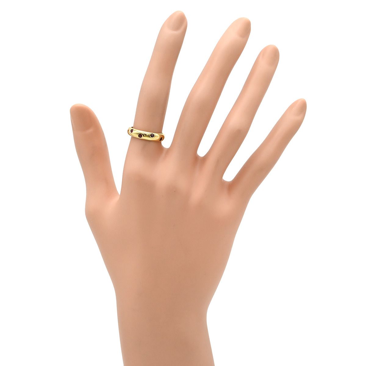 ティファニー Tiffany & Co リング 指輪 ドッツ ルビー レッド 