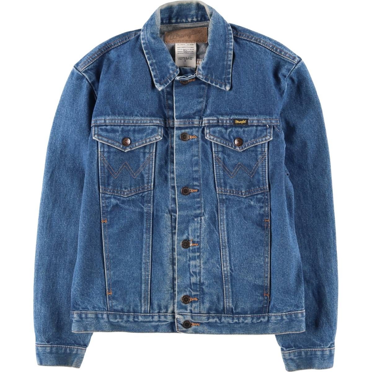 古着 ラングラー Wrangler デニムジャケット Gジャン メンズM相当