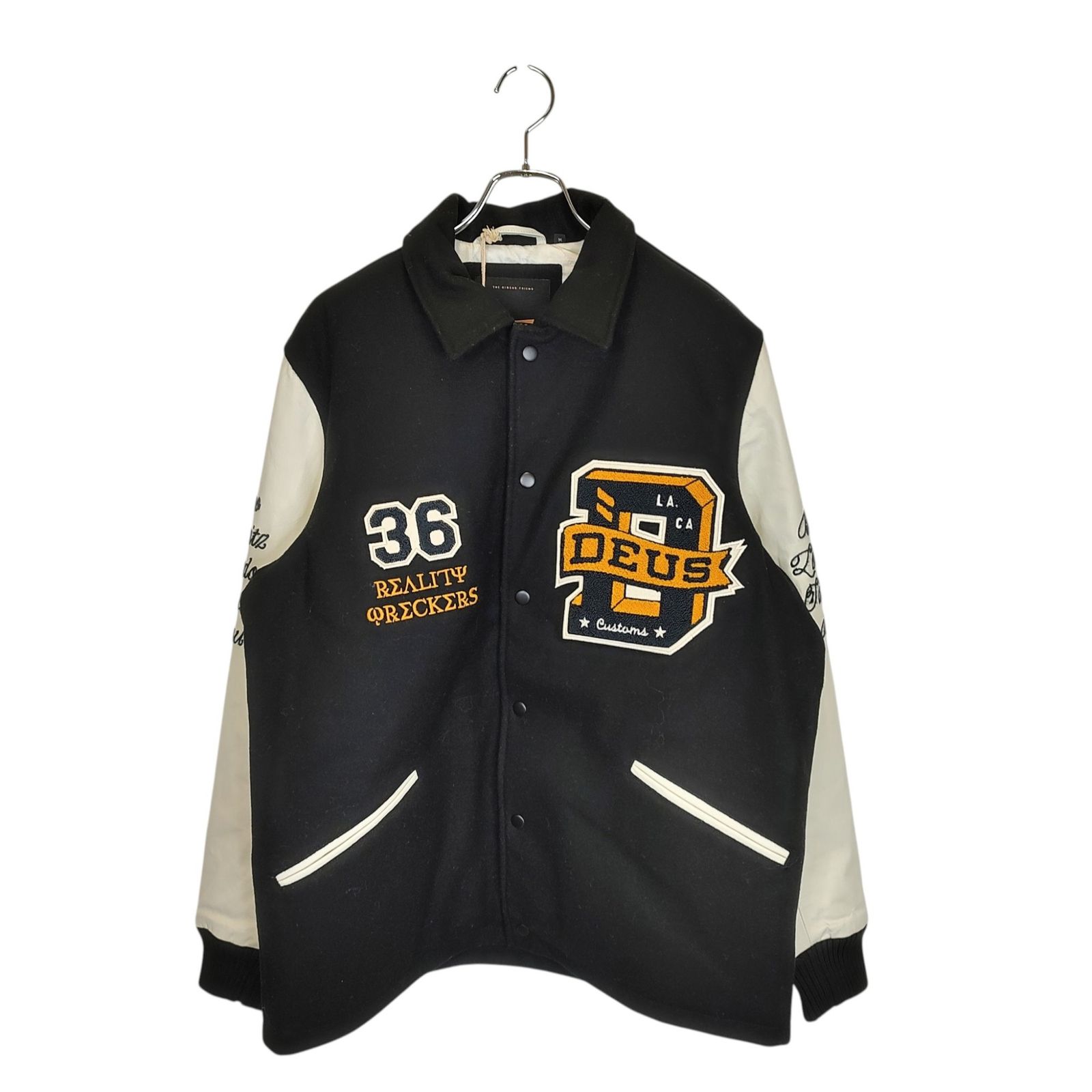 Deus Ex Machina デウスエクスマキナ SOURMUG COACH JACKET メルトン 