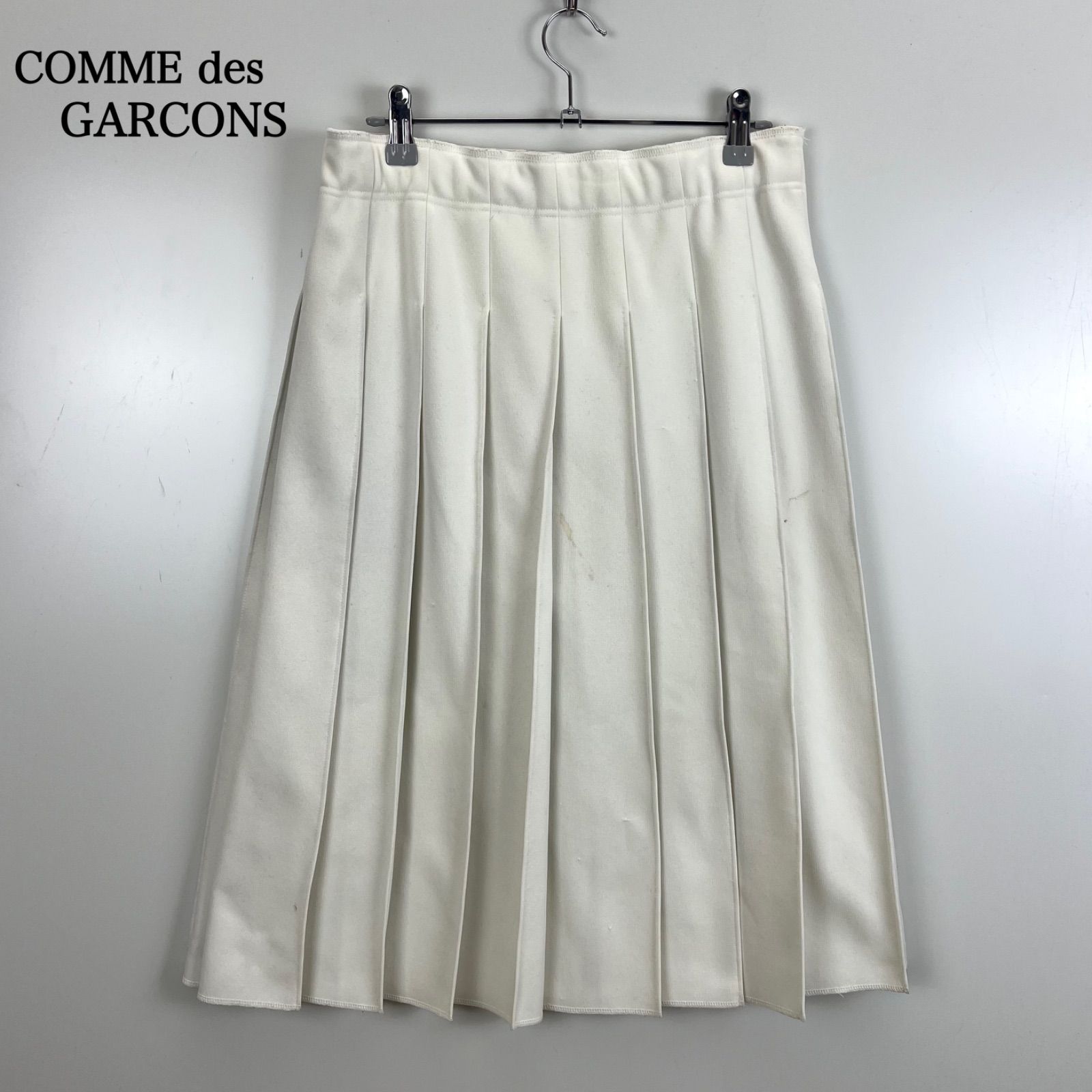 COMME des GARCONS CDG AD2004 archive jersey pleats skirt GN-T030