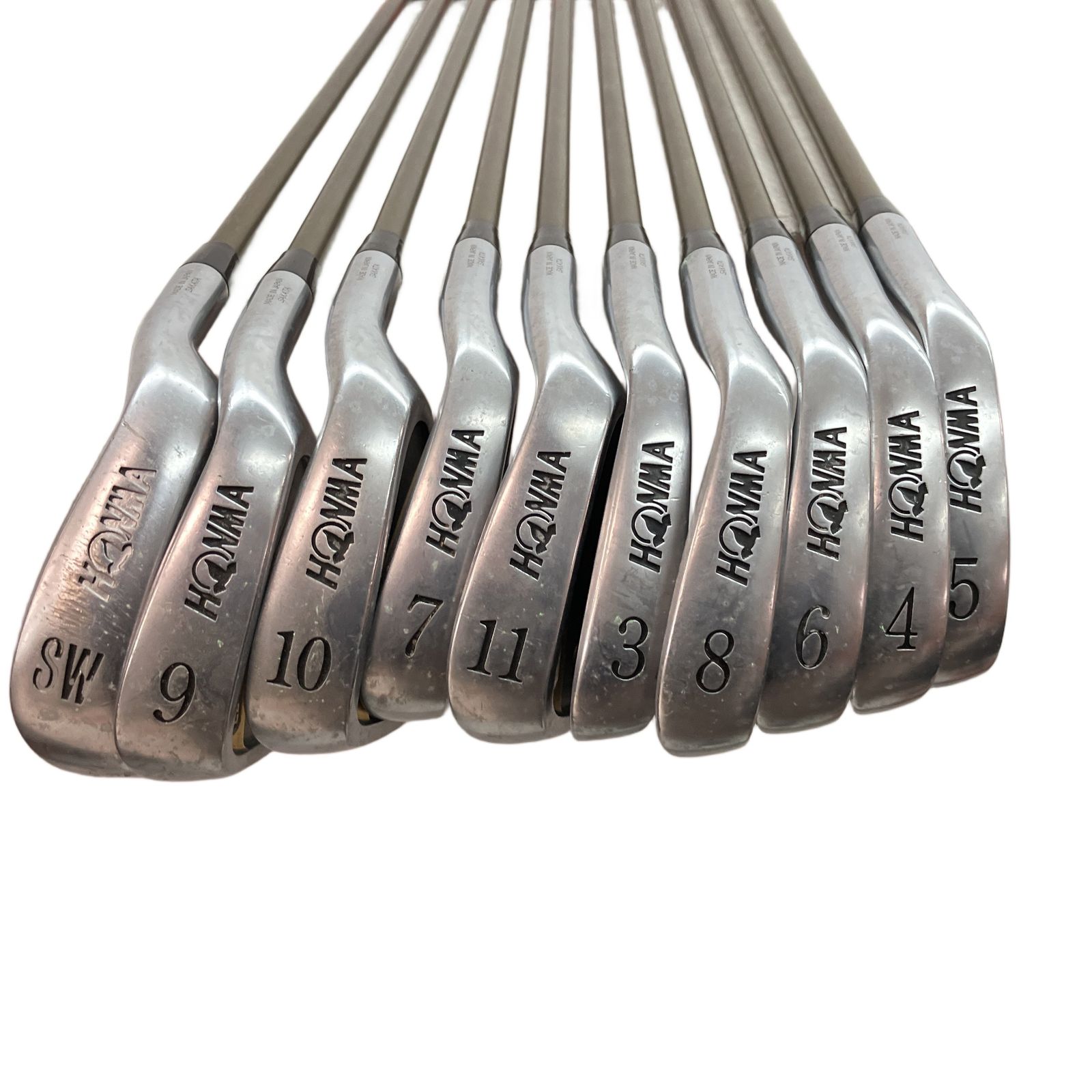 HONMA ホンマ LB-606 アイアン 10本セット 3-11 SW 金モグラ 4星 