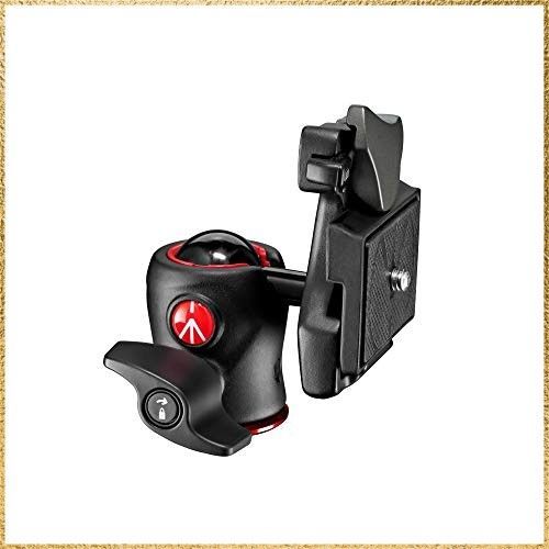 ☆彡送料無料でお届け☆彡Size:耐荷重:4kg_Style:クイックシューあり マンフロット(Manfrotto) 【限定】 センターボール 雲台 MH490-BH 自重 190g 耐荷重 4kg 200LT-PL プレート 三脚 アルミ 軽量 コンパクト