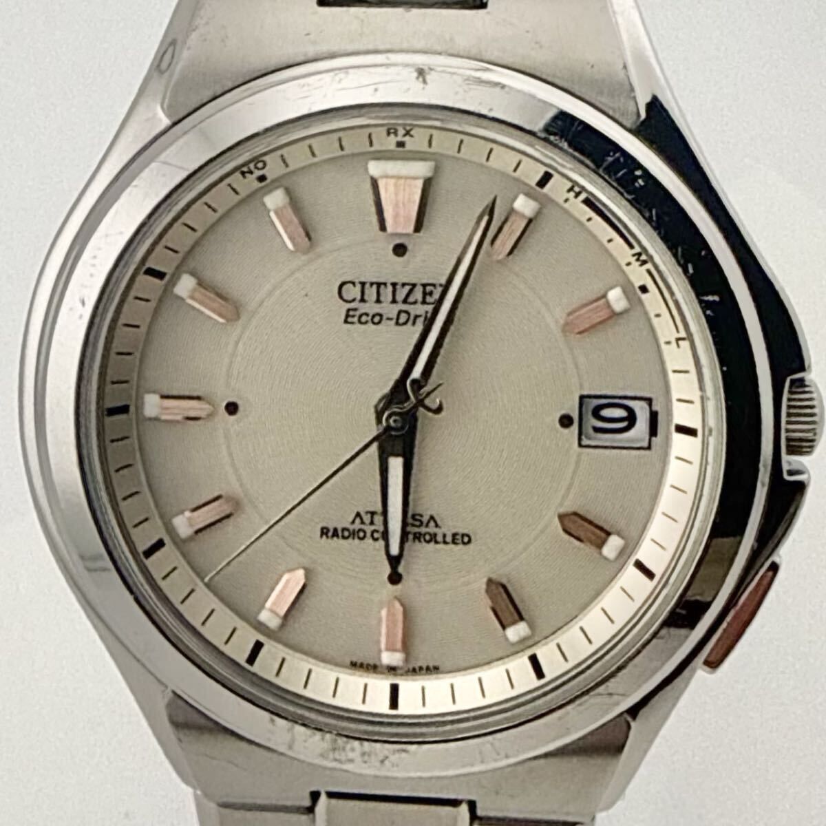 CITIZEN H110-T011331 シチズン ATTESA アテッサ 腕時計 稼働品 電波