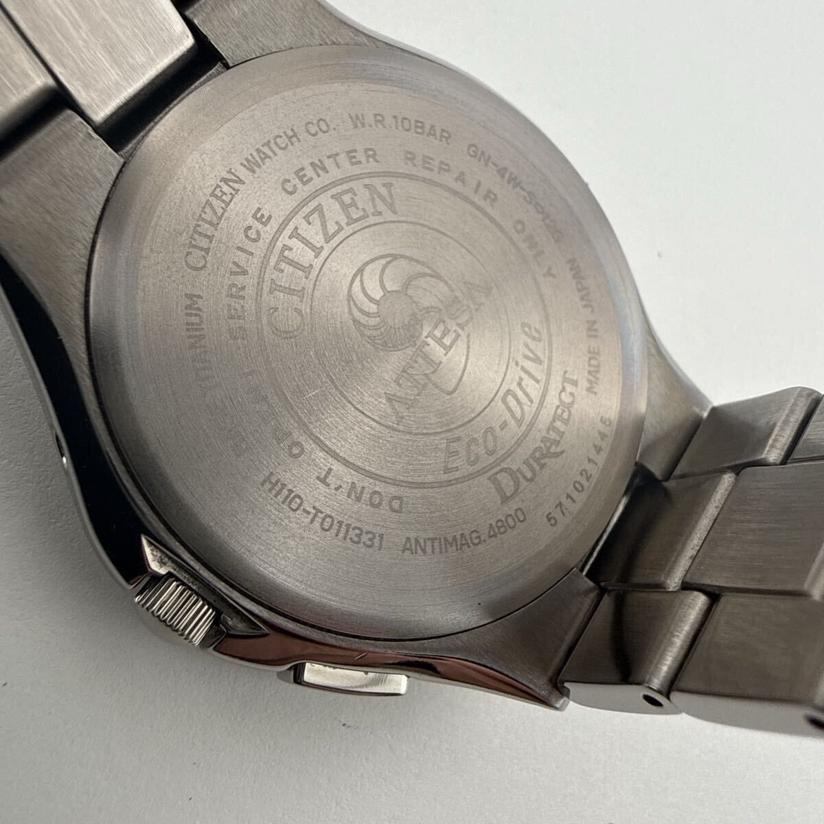 CITIZEN H110-T011331 シチズン ATTESA アテッサ 腕時計 稼働品 電波 