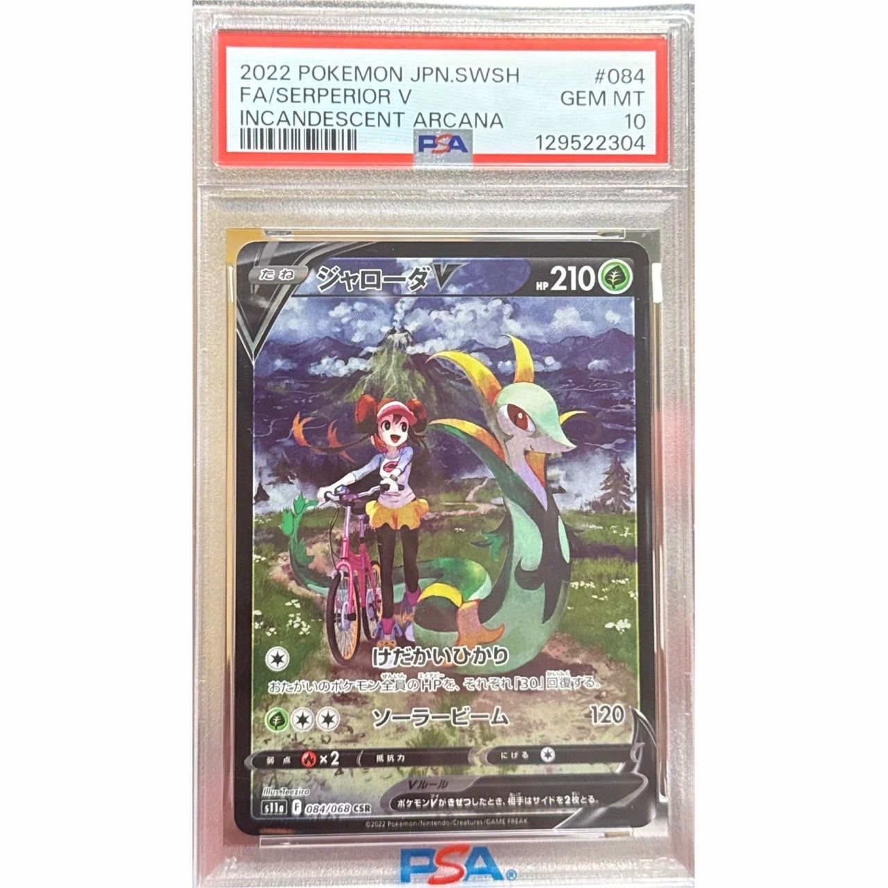 ポケモンカードゲーム ジャローダv csr PSA10 【公式通販】