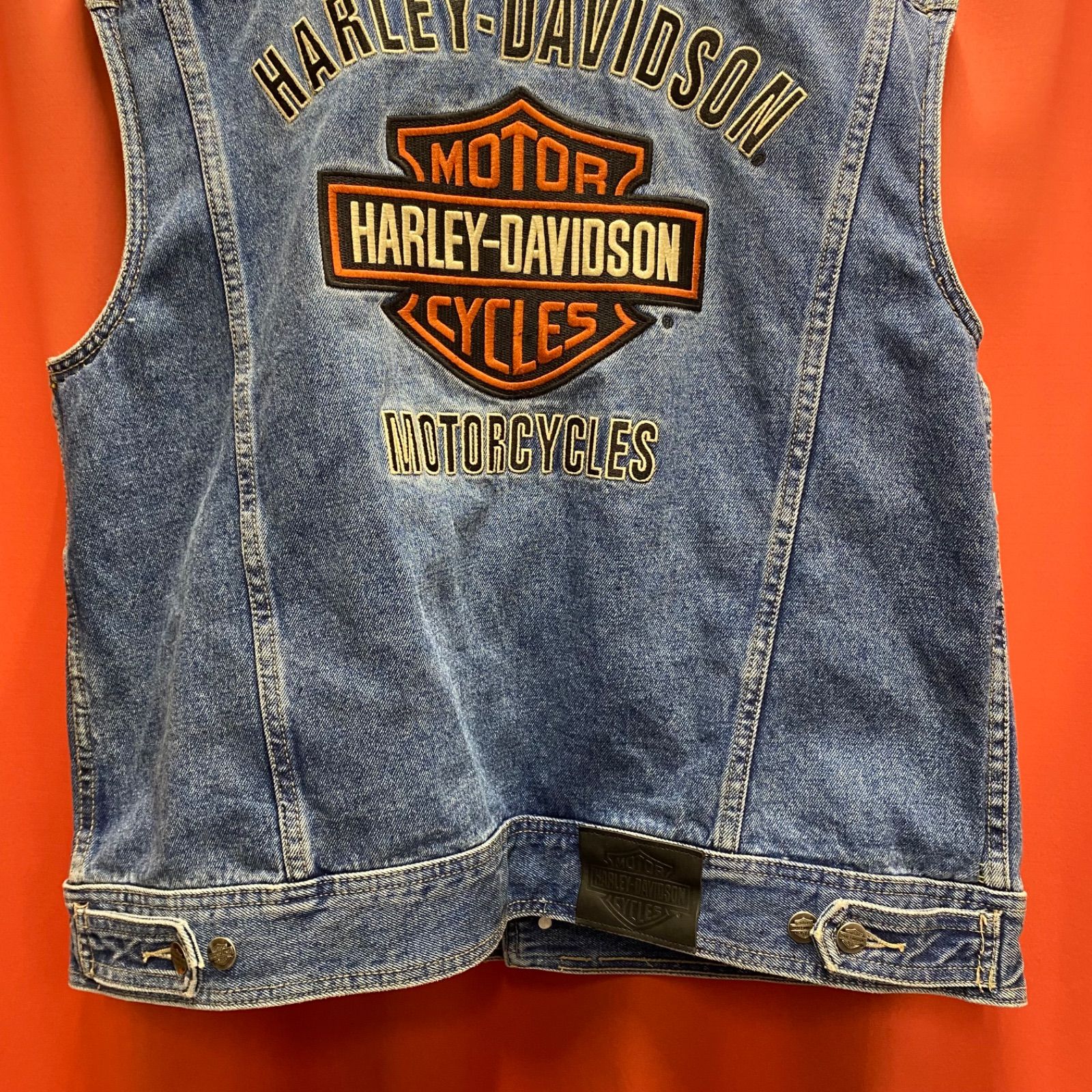 HARLEY DAVIDSON ハーレーダヴィッドソン ベスト デニム Gジャン