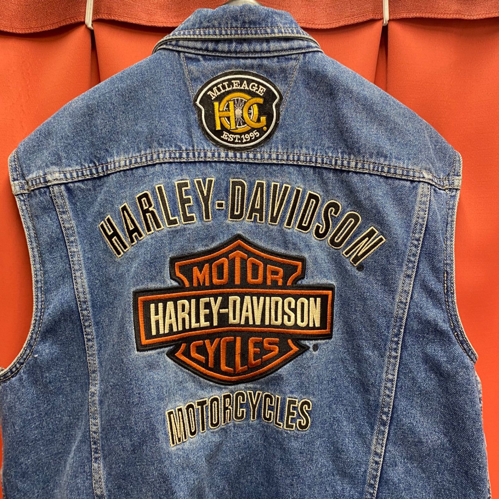 HARLEY DAVIDSON ハーレーダヴィッドソン ベスト デニム Gジャン