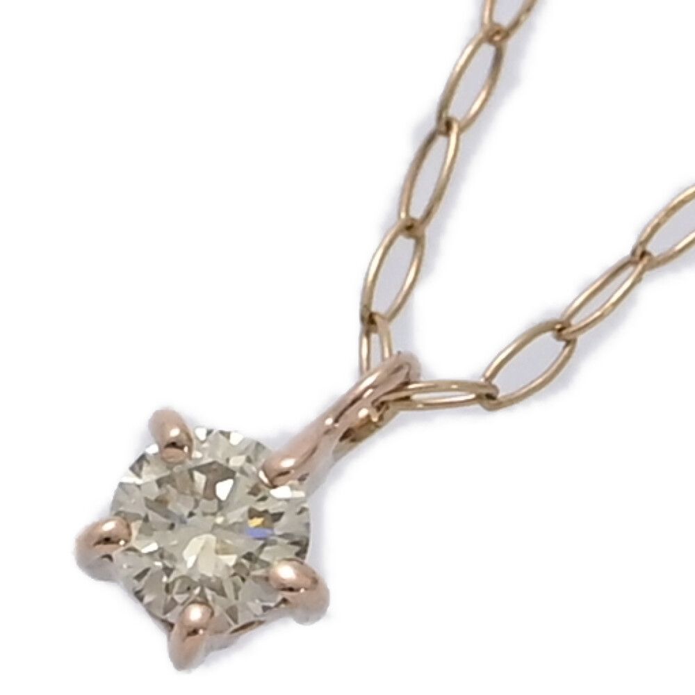 美品 0.06ct estelle エステール 1粒 ダイヤモンド シンプル 