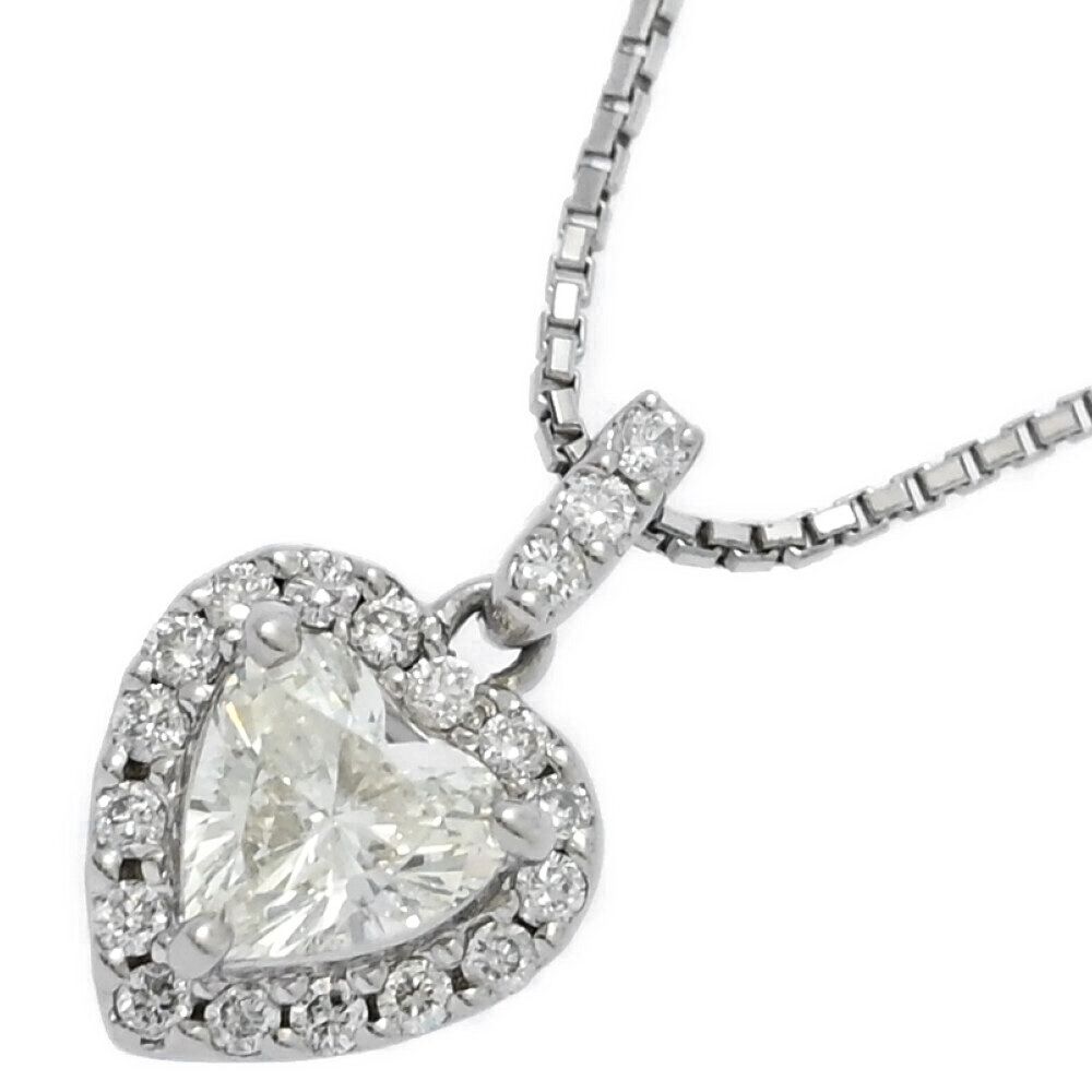 美品 1点モノ 0.359ct 0.1ct ダイヤモンド ハートモチーフ 取り巻き 