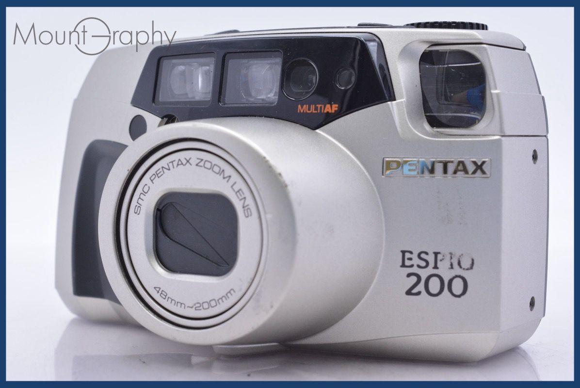 0 Pentax Espio 48-200mm 35mm Camera Film & Zoom Point Shoot