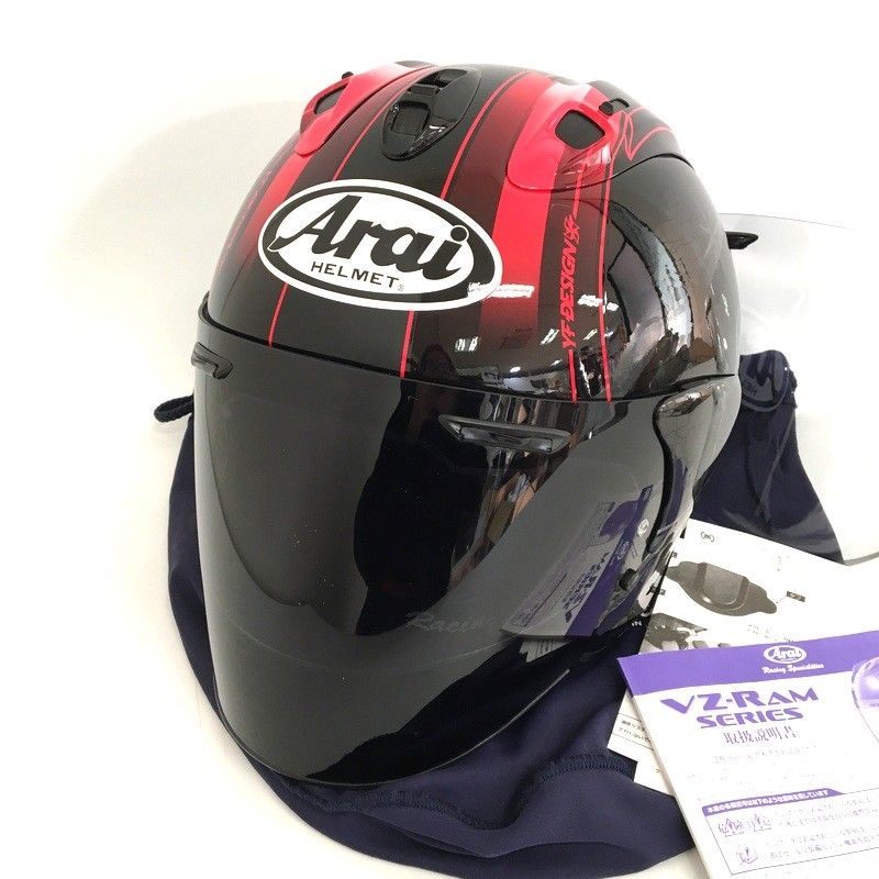 Arai アライ VZ-RAM HARADA TOUR ジェットヘルメット 除菌消臭済 XL