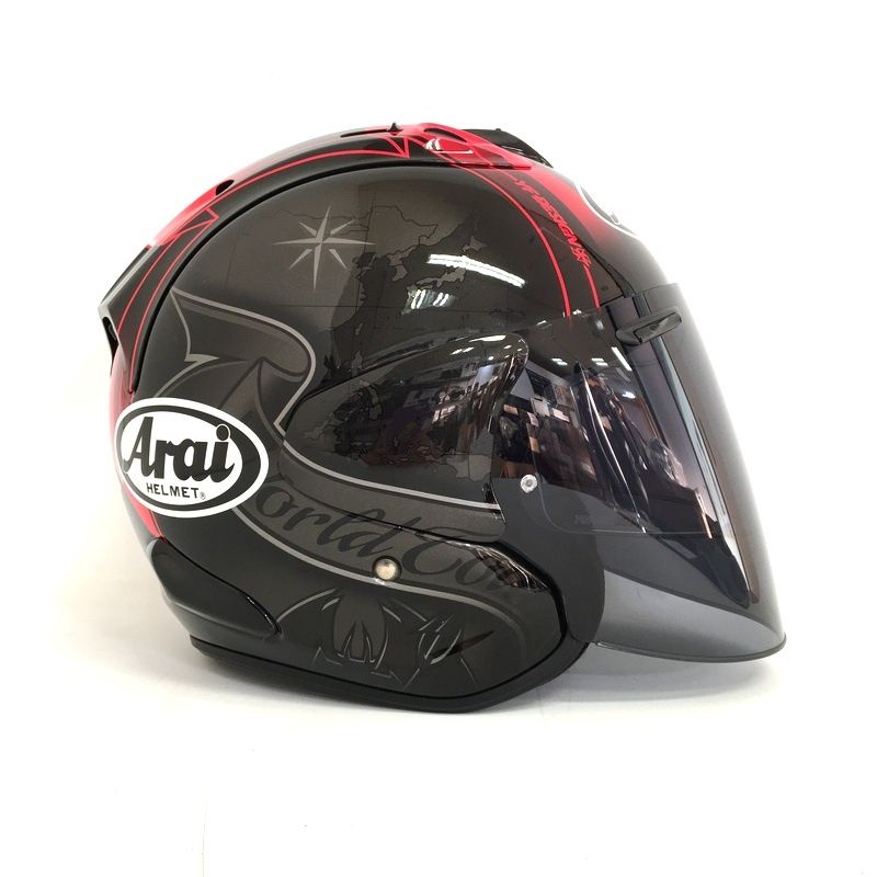 Arai アライ VZ-RAM HARADA TOUR ジェットヘルメット 除菌消臭済 XL
