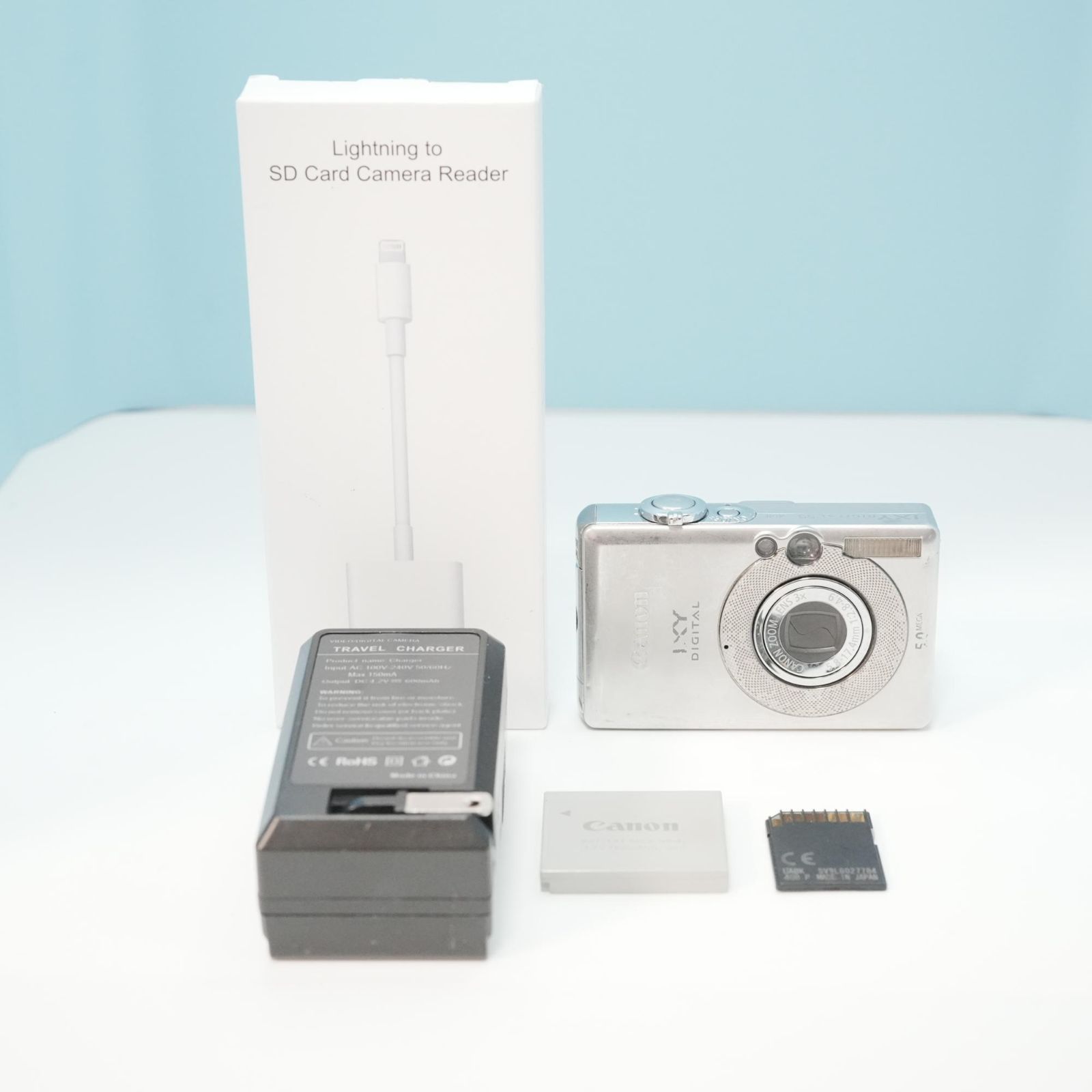 Canon IXY DIGITAL L デジカメ スマホ転送OK a4968 Canon IXY DIGITAL L デジカメ スマホ転送OK フルセット 美品 a6331
