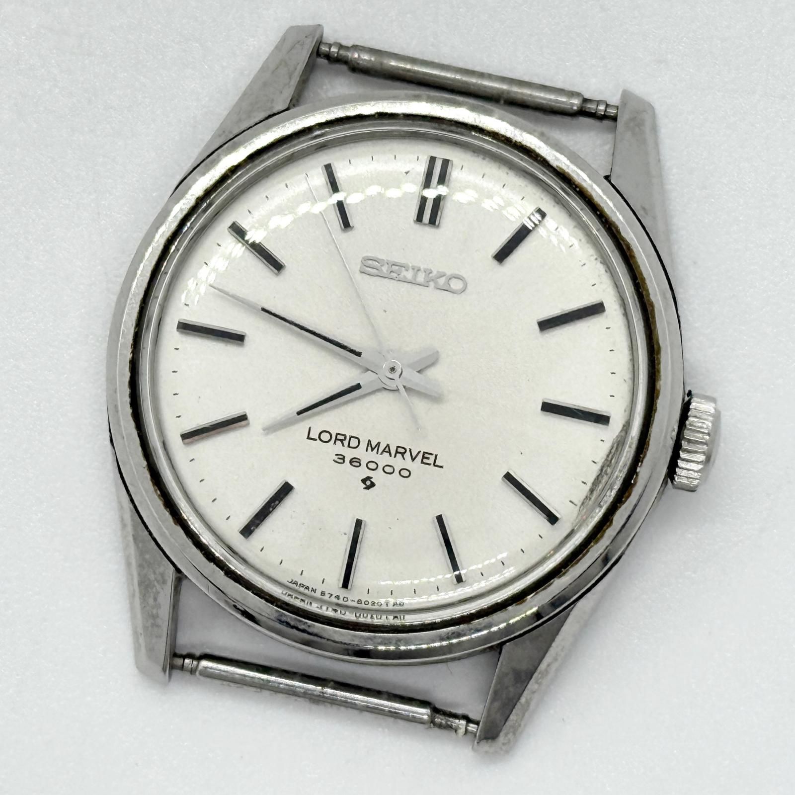 SEIKO セイコー ロードマーベル 36000 5740-8000 シルバー 手巻き 