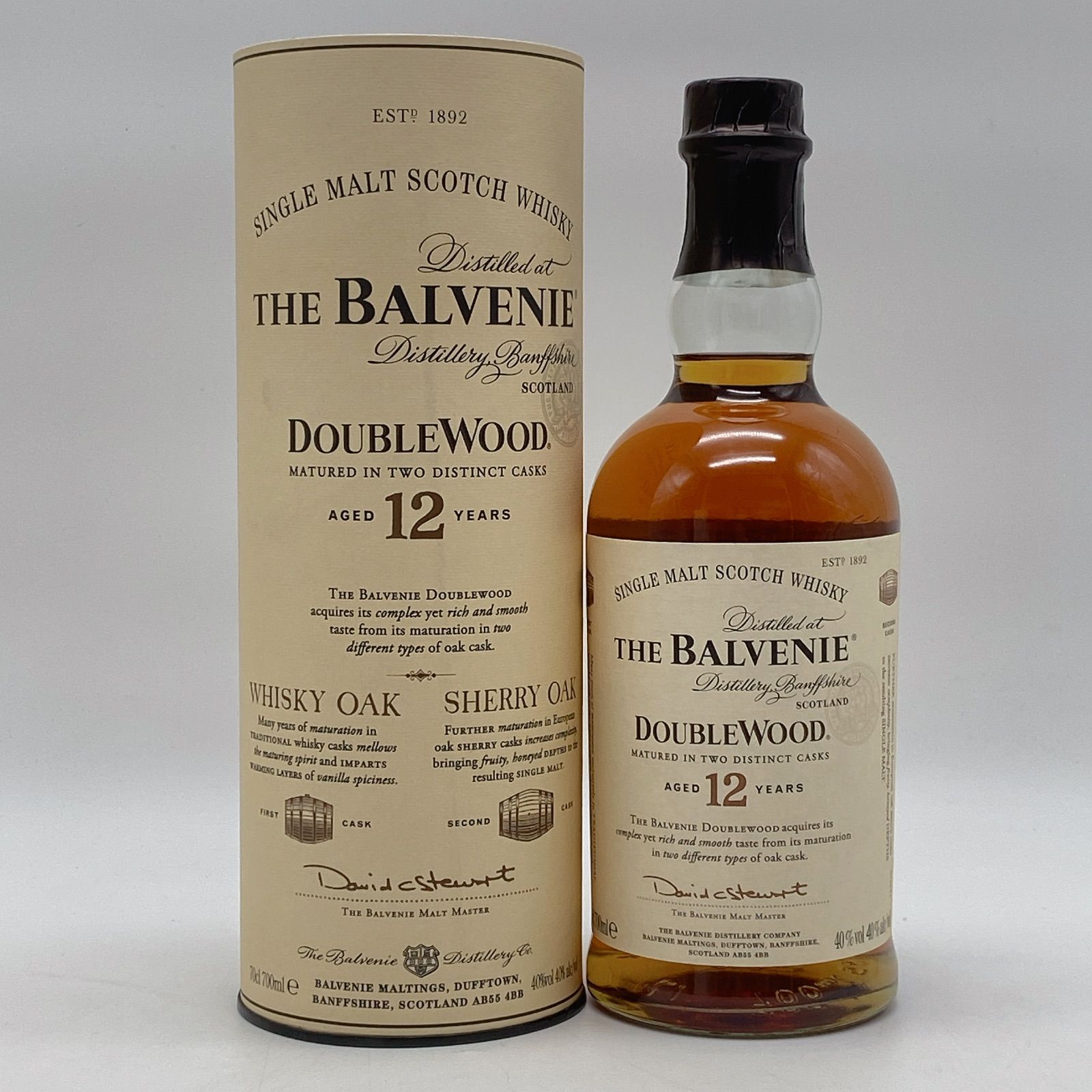 THE BALVENIE DOUBLEWOOD AGED 12 YEARS ザ バルヴェニー ダブル 