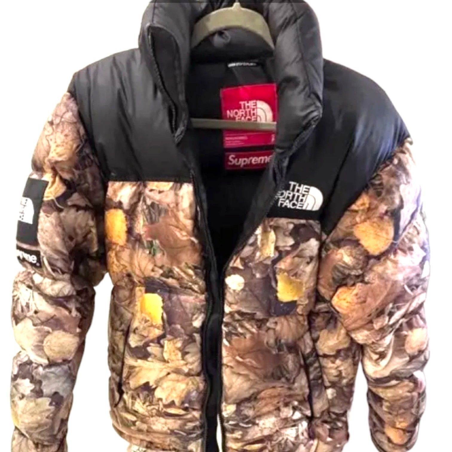Supreme North Face Nuptse 枯葉 シュプリーム ヌプシ - メルカリ