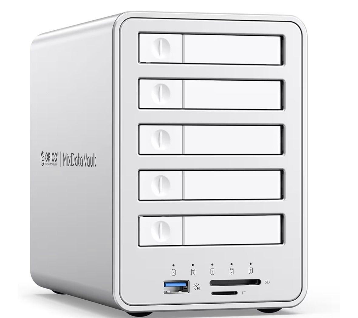 ORICO オールフラッシュ SSDケース OB21 ORICO 5台RAIDケース 8TB×5 10Gbps SSDケース - メルカリ